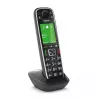 Gigaset E720HX Schnurloses DECT-Zusatz Mobilteil mit Rufnummernanzeige, Schwarz