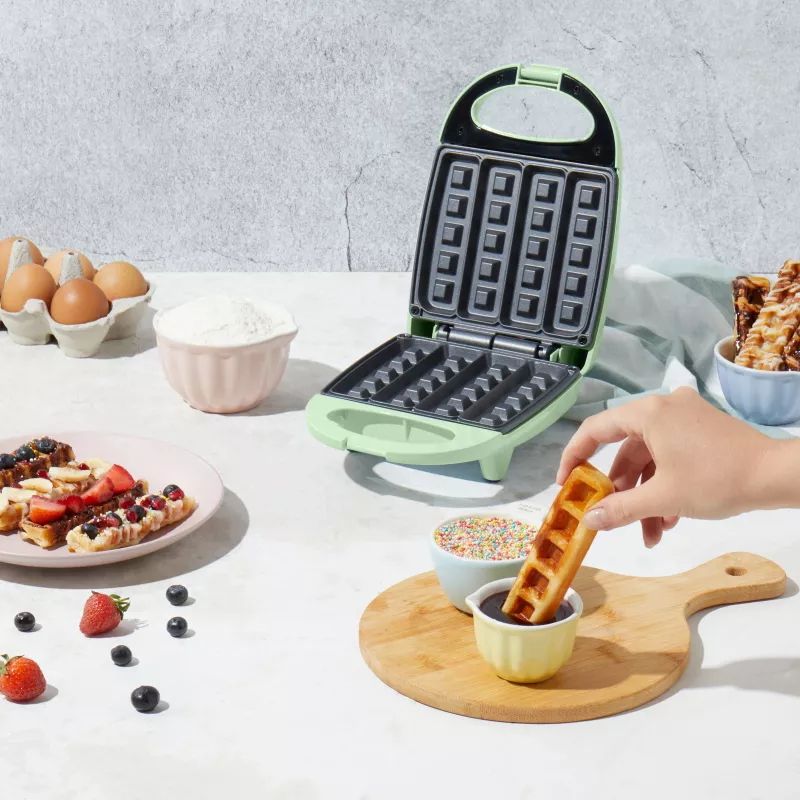 Giles & Posner EK5419NGSGRVDE Stick-Waffeleisen
