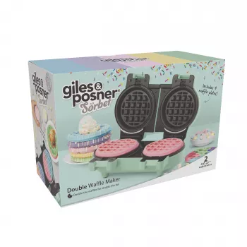 Giles & Posner EK5922GSGRVDE Doppel-Waffeleisen