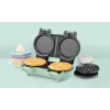 Giles & Posner EK5922GSGRVDE Doppel-Waffeleisen