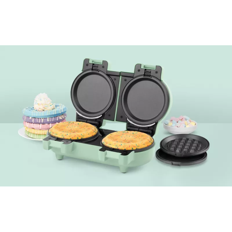 Giles & Posner EK5922GSGRVDE Doppel-Waffeleisen