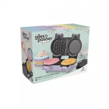 Giles & Posner EK5923GSPPVDE Doppel-Snack- und Waffeleisen
