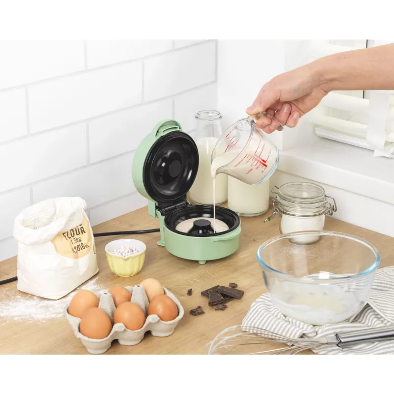Giles & Posner EK6549GSGRVDE Donut-Maker - Grau, 700W, 6 Donuts