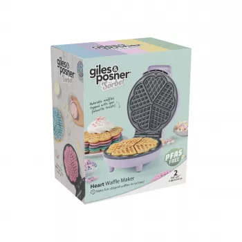Giles & Posner EK6701GSPPVDE Herz-Waffeleisen