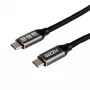 GIZZU 100W 10Gbps USB-C auf USB-C Kabel 1m Schwarz