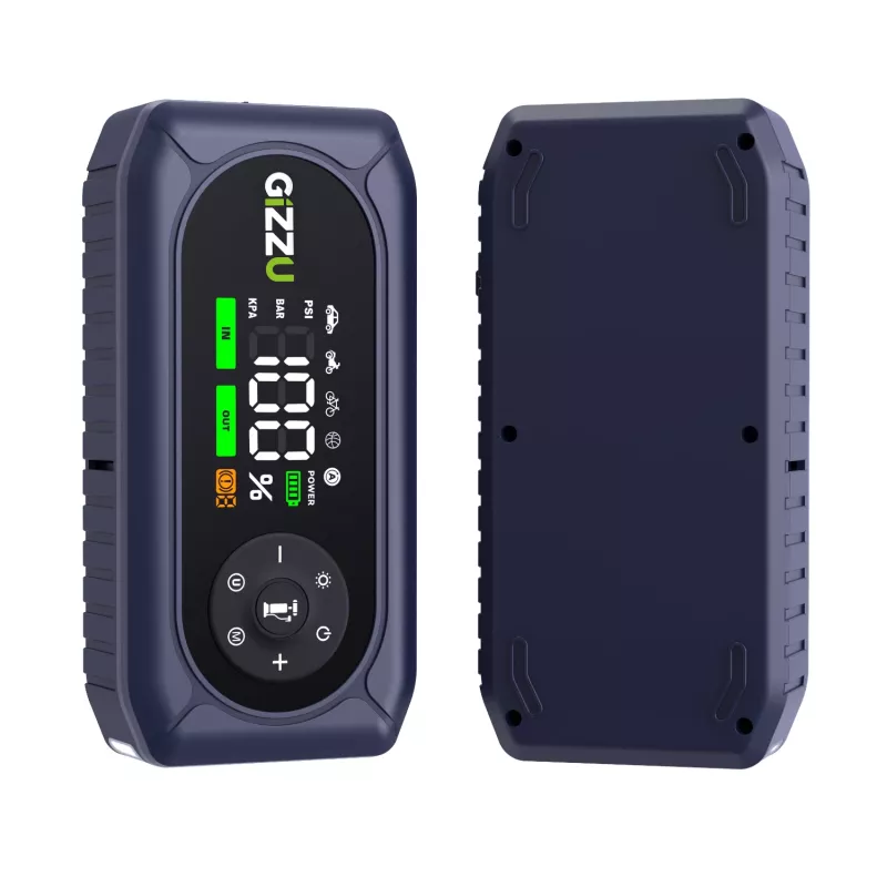 Gizzu 4-in-1 Starthilfe und Luftkompressor