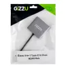 Gizzu 4-in-1 Type-C auf Dual HDMI Hub