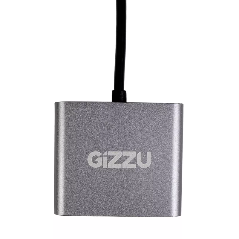 Gizzu 4-in-1 Type-C auf Dual HDMI Hub