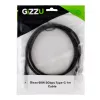 GIZZU 60W 5Gbps USB-C auf USB-C Kabel 2m Schwarz