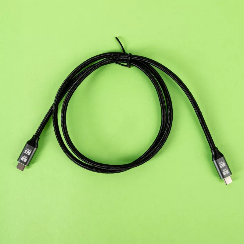 GIZZU 60W 5Gbps USB-C auf USB-C Kabel 2m Schwarz