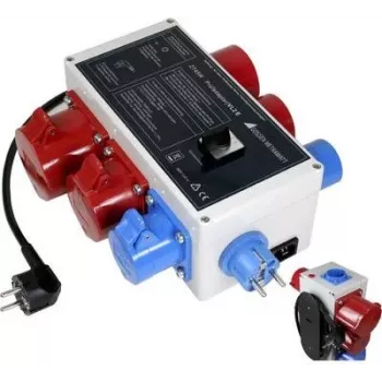 GMC Instruments VL2 E Testadapter für 3-Phasen-Verlängerungskabel, CEE 16A/32A auf Schutzkontaktsteckdose