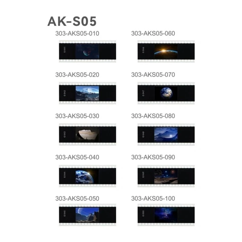 Godox AK-S Full Slide Set – Magnetische Farbkorrektur- & Effektfilter für AK-R1, V1, AD100Pro, AD200Pro