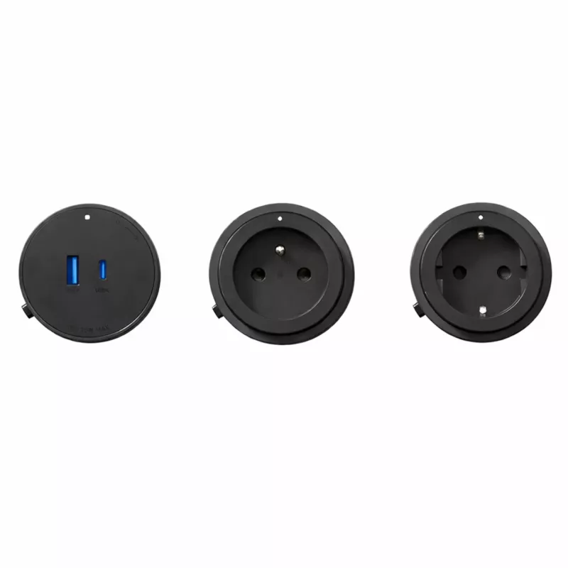 GONEO Power Track Adapter French Type E Schwarz