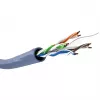 Goobay CAT 6a U/UTP Netzwerkkabel 50 m Blau - Massivkupfer, AWG 23/1, LSZH (96092)