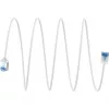 GOOBAY Ultra-Flexibles Cat.6a Slim Patchkabel, U/FTP, Weiß, 3 m, Extra-Kurze Stecker