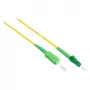 Good Connections OS2 Simplex LWL-Patchkabel LC/SC SM 9/125µm 2m Gelb