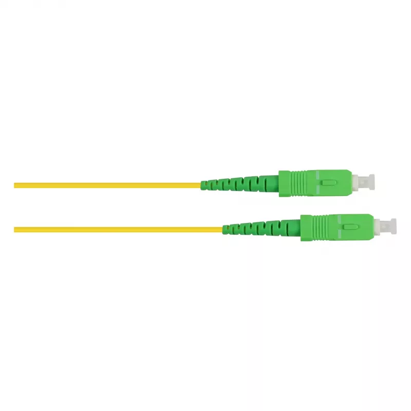 Good Connections OS2 Singlemode Glasfaser-Patchkabel SC/SC, 9/125 µm, 3 m, Gelb
