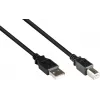 Good Connections USB 2.0 A auf B Kabel, 0,25 m, Schwarz