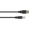 Good Connections USB 2.0 A auf B Kabel, 0,25 m, Schwarz