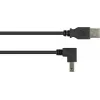Good Connections USB 2.0 Kabel A auf abgewinkelt B 1m Schwarz