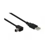 Good Connections USB 2.0 Kabel A auf abgewinkelt B 1m Schwarz