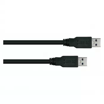 GoodConnections Alcasa UK30P-AA-010S USB 3.2 Gen 1 USB-A auf USB-A Kabel (1m, Schwarz)