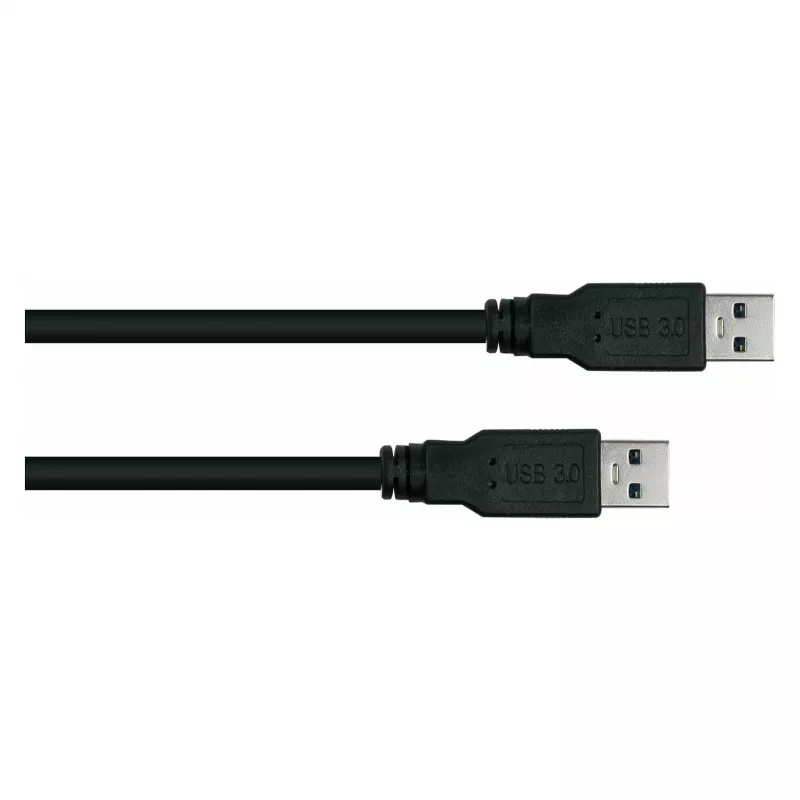 GoodConnections Alcasa UK30P-AA-018S USB 3.2 Gen 1 A-zu-A-Kabel, 1,8 m, Schwarz