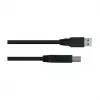 GoodConnections Alcasa USB 3.2 Gen 1 Kabel A auf B 1,8 m Schwarz