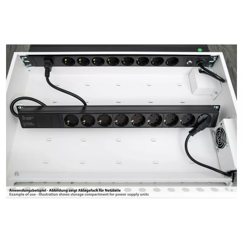 GoodConnections GEMMA N32 Notebook-Ladewagen Weiß/Blau