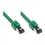 GoodConnections RNS® Patchkabel Cat. 8.1, S/FTP, PiMF, LSZH, 2000MHz, 40Gbit/s, Grün, 1,5m