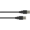 GoodConnections USB 2.0 Typ-A Stecker auf Typ-A Stecker Kabel, 3m, Schwarz 2212-AA3S