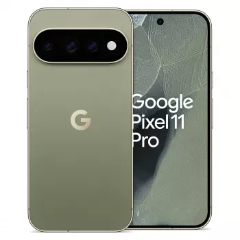 Google Pixel 11 Pro 5G Smartphone, 12GB RAM, 256GB Speicher, 6,3 Zoll OLED 120Hz Display, Oliv