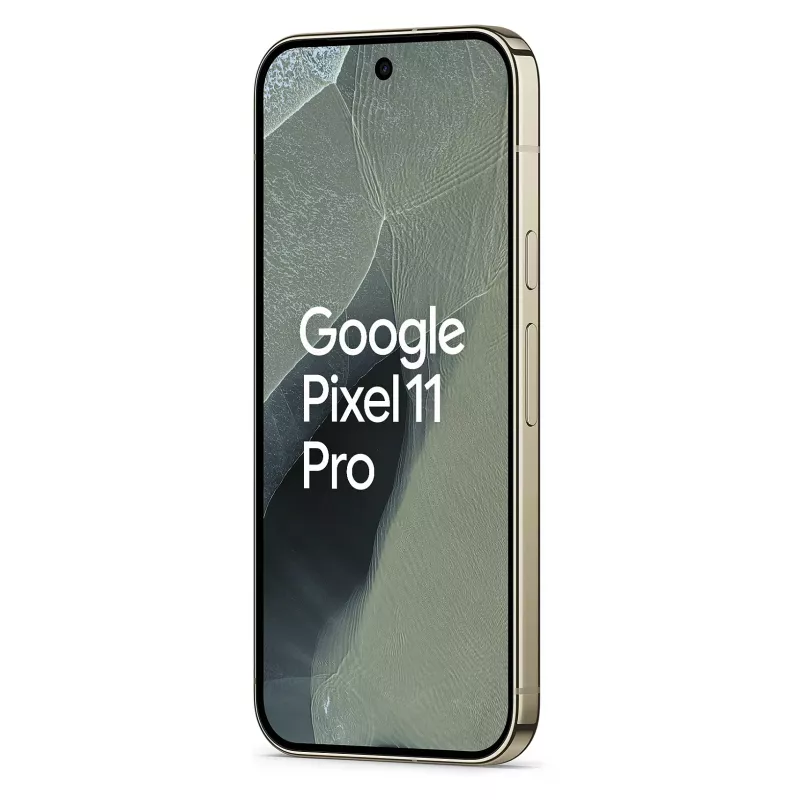 Google Pixel 11 Pro 5G Smartphone, 16GB RAM, 512GB Speicher, 6,3 Zoll OLED 120Hz Display, Oliv, Dual-SIM, Android 16