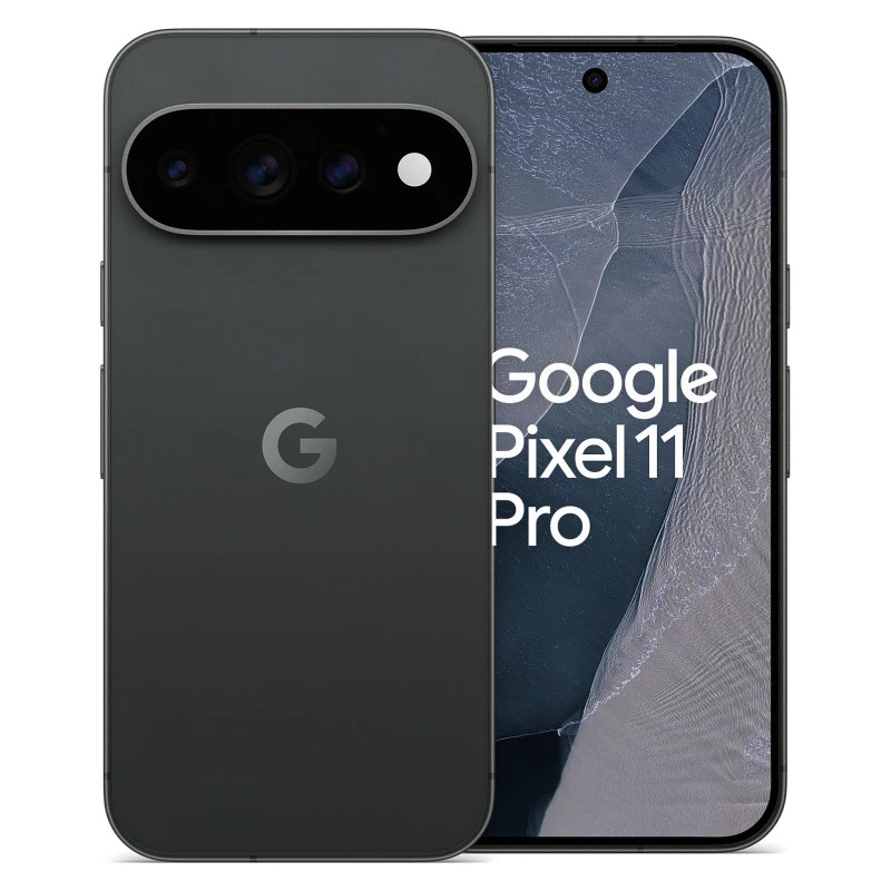 Google Pixel 11 Pro 5G Smartphone, 6,3 Zoll OLED 120Hz, 12GB RAM, 256GB Speicher, Dual-SIM, Obsidian Black
