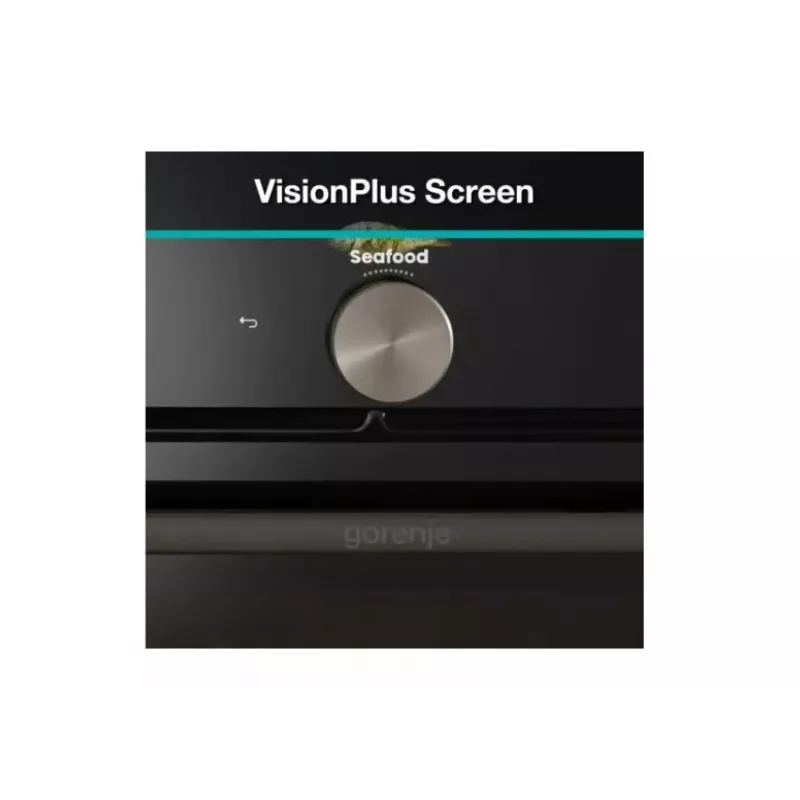Gorenje BP6138B Einbau-Elektrobackofen, 71 L, Pyrolyse, IconLED Touch Control, Schwarz