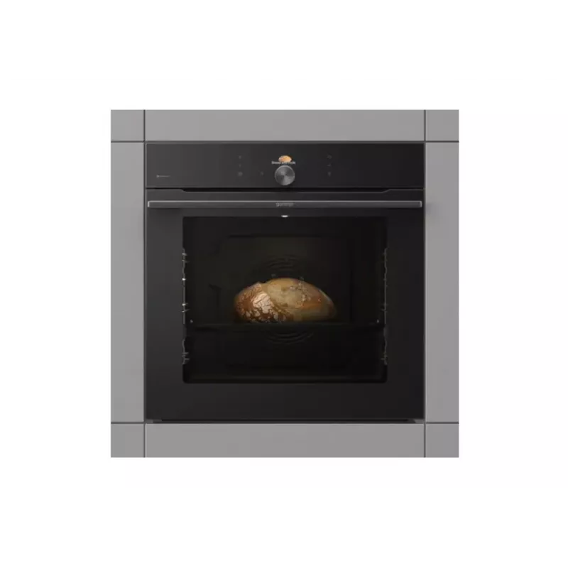 Gorenje BP6138B Einbau-Elektrobackofen, 71 L, Pyrolyse, IconLED Touch Control, Schwarz