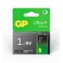 GP Ultra Plus Alkaline 9V-Batterie 6LF22, 1er-Pack