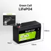 Green Cell LFPGC12V7AH USV-Batterie Lithium-Eisenphosphat (LiFePO4) 12,8 V 7 Ah