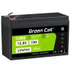 Green Cell LFPGC12V7AH USV-Batterie Lithium-Eisenphosphat (LiFePO4) 12,8 V 7 Ah