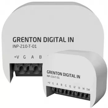 GRENTON Digitales Eingangsmodul (4 Eingänge) / Unterstützt 1-Wire / Unterputzmontage / TF-Bus