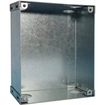 Grothe 55883 Elektrische Anschlussdose, verzinkter Stahl