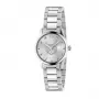 GUCCI G-Timeless Damen Quarzuhr YA126595 27mm Edelstahl Silbernes Zifferblatt