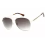 GUESS GF0251-32P Herren-Sonnenbrille, quadratisch, Havanna, mit braunen Verlaufsgläsern
