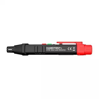 HABOTEST HT60 Gasleckdetektor mit flexibler Sonde, LCD-Anzeige, akustischem & visuellem Alarm