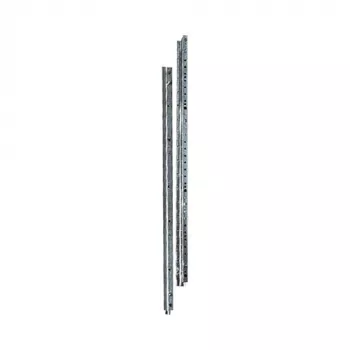 Hager UN07A Universalschiene, Edelstahl, 1047 mm Länge, 2 Stück