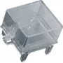 Hager universZ U841 Dichtungsabdeckung, 2.5 Module, 53x53x33 mm, Transparent
