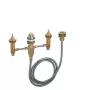 Hansgrohe Badarmatur HG 4-Loch Grundset Unterputz Aufputz