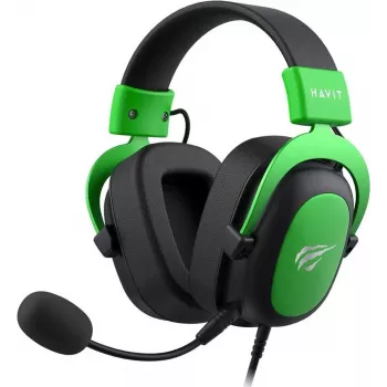 Havit H2002d Gaming-Headset, Schwarz/Grün