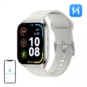 Haylou LS02 Pro Smartwatch, Silber