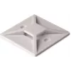 HellermannTyton MB4A Kabelbinder-Befestigungssockel 28x28mm PA66 natur